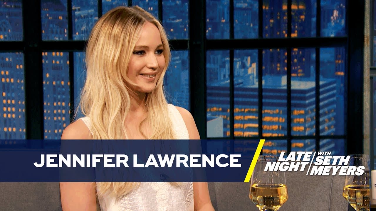 Jennifer Lawrence Is Obsessed with Pippi Lawrence-Stocking