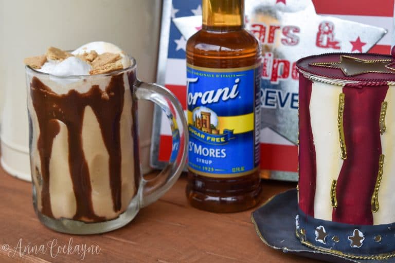 Perfectly Delicious Keto Copycat S'mores Frap | Life With Anna C