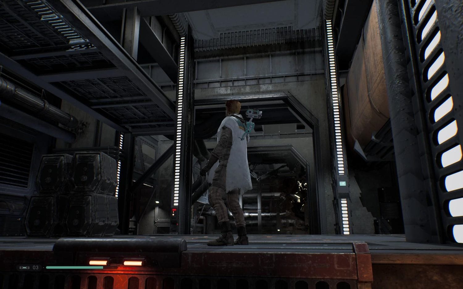 i just completed the origin tree part of fallen order but the elevator ...