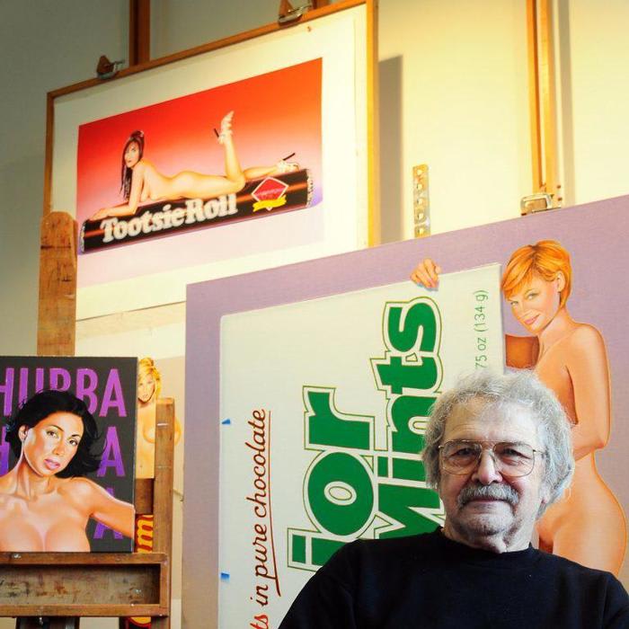 Pop Artist Mel Ramos, Best Known for His Racy Depictions of Women and Candy, Dies at 83