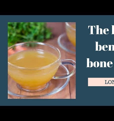 The health benefits of bone broth can heal your cut Help with inflammation help you to sleep energy