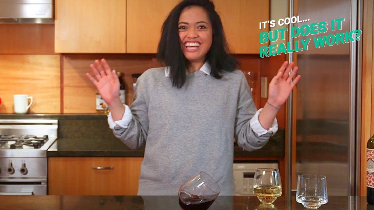 Unspillable Wine Glass | It's Cool, But Does It Really Work?