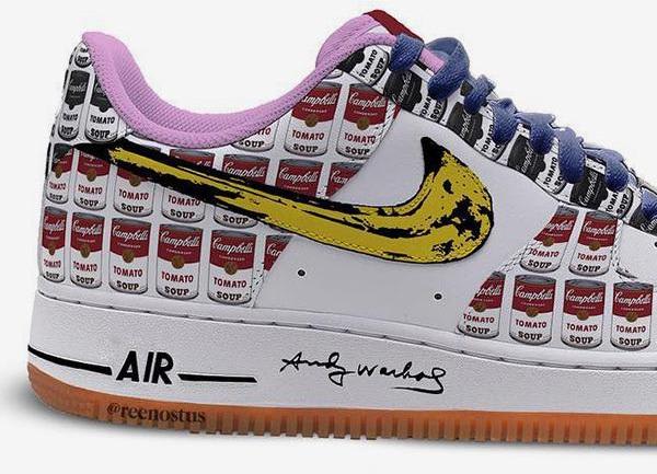 Reeno Studios Reveals Andy Warhol-Inspired Air Force 1