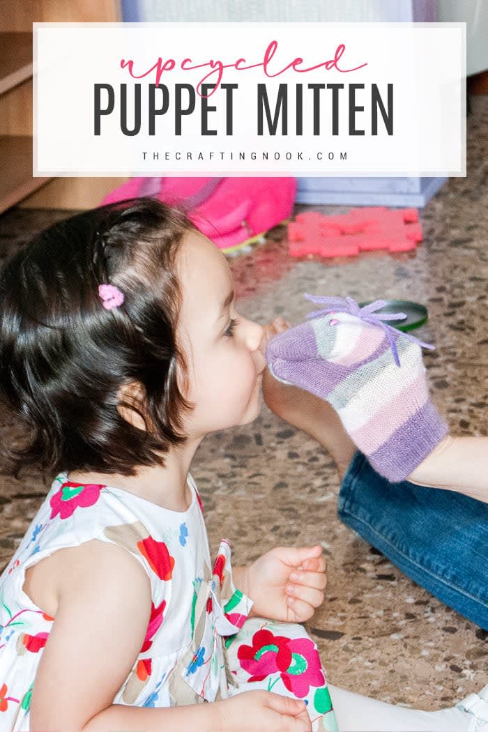 DIY Upcycled Puppet Mitten (Quick n'Easy)