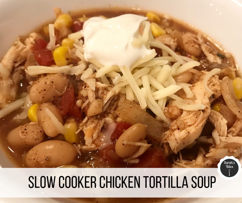 Slow Cooker Chicken Tortilla Soup
