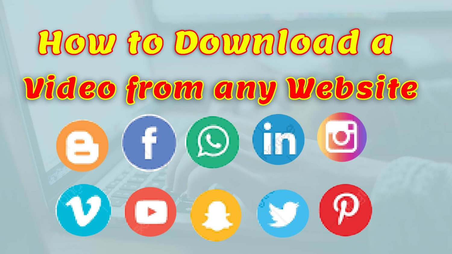 How to Download a Video from any Website