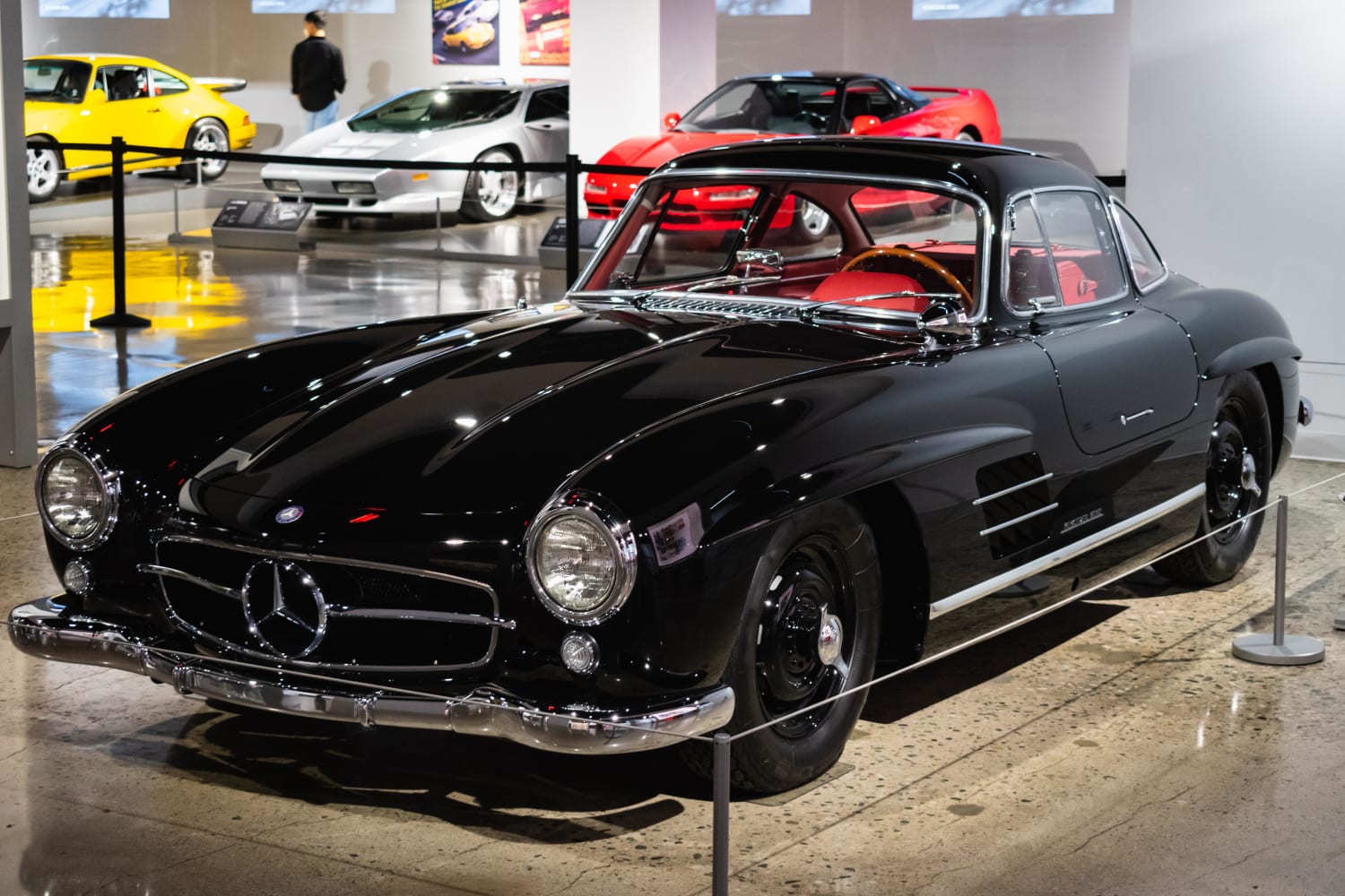 What a beautiful peice of history. 1956 Mercedes 300SL