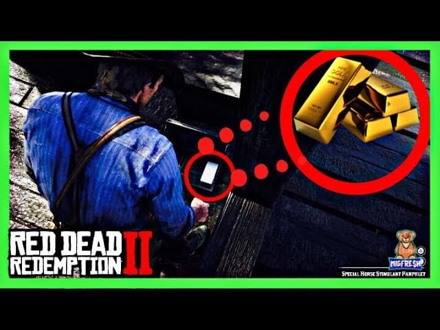 RED DEAD REDEMPTION 2 ALL 6 GOLD BAR LOCATIONS IN CHAPTER 2! (RDR2)