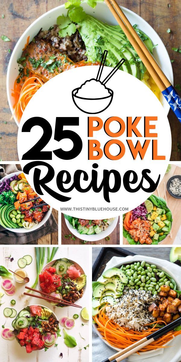 25 Must Try Super Delicious Easy Poke Bowls