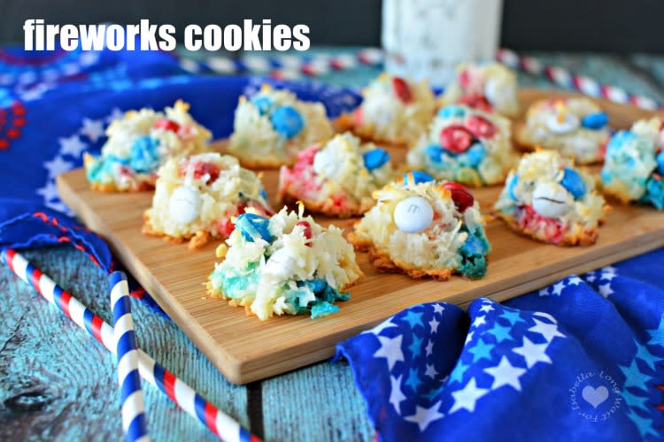 Fireworks Cookies for Your 4th of July Celebration - Long Wait For Isabella