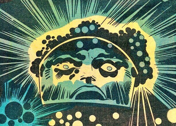 Art by Jack Kirby from 2001 A Space Odyssey Marvel Treasury Special 1976