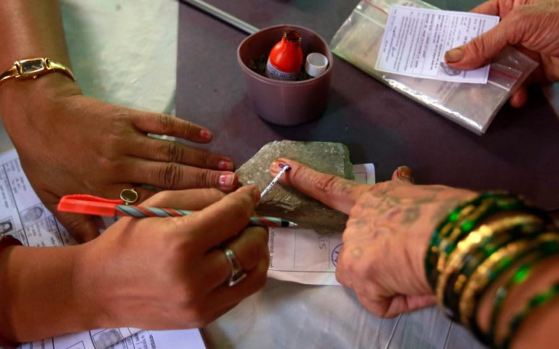 Polling Staff Fulfil Call Of Duty For Single Arunachal Voter