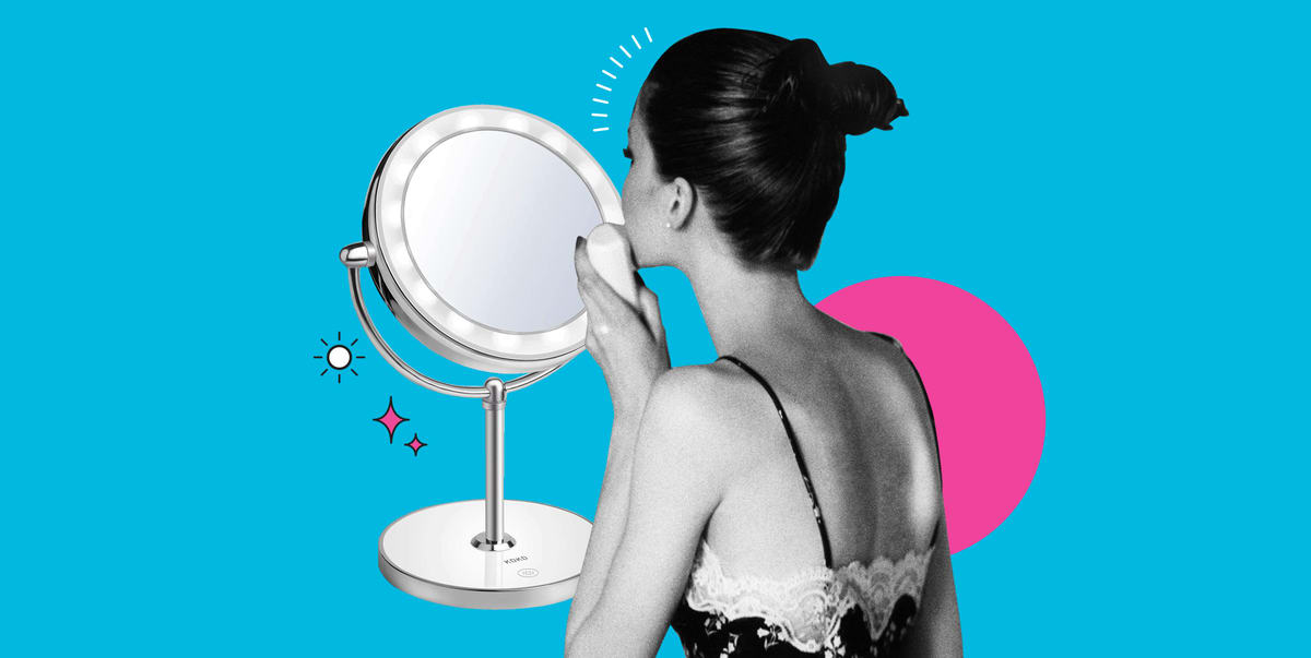 PSA: Your Vanity Needs One of These Cute Light-Up Makeup Mirrors