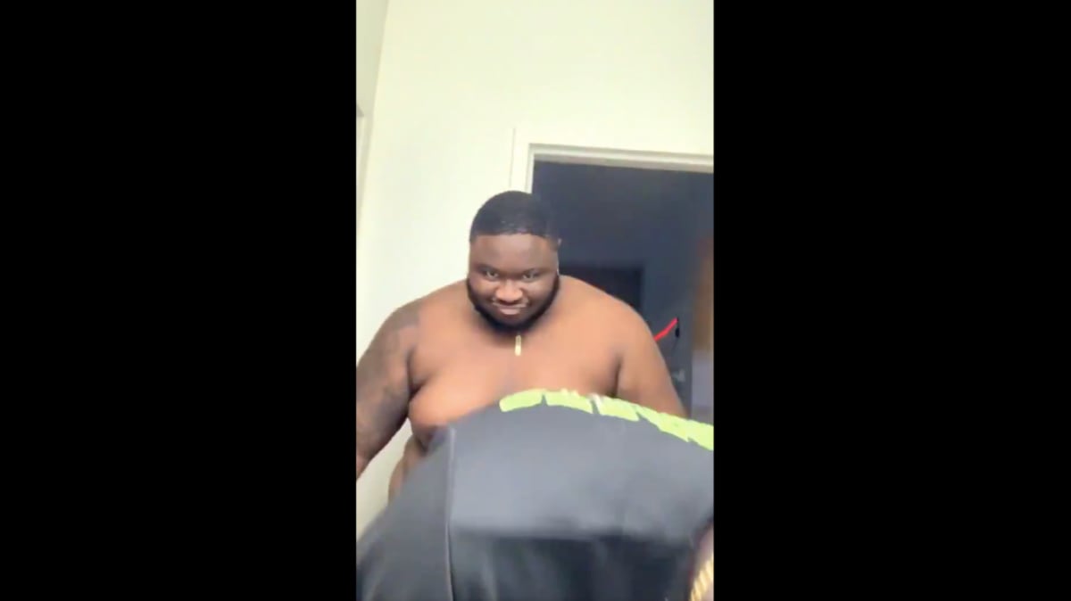 Guy's attempt to make a video gets bombed by his hilarious roommate