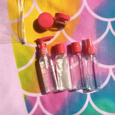 Cosmetics and Flowers: Stuff I took with me on my holiday