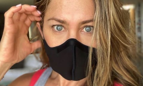 Jennifer Aniston and friends want you to “wear a damn mask”