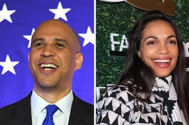 Cory Booker Teased The Possibility Of A White House Wedding With Rosario Dawson