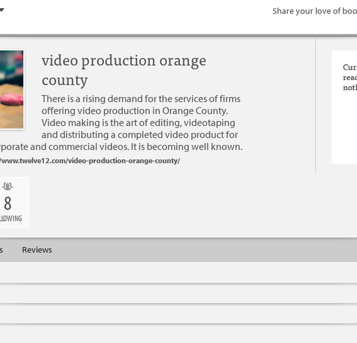 video production orange county on Riffle