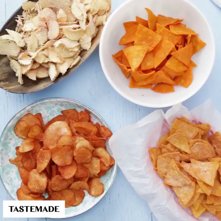 Make your own potato chips at home — because your chip bag should never be half empty.