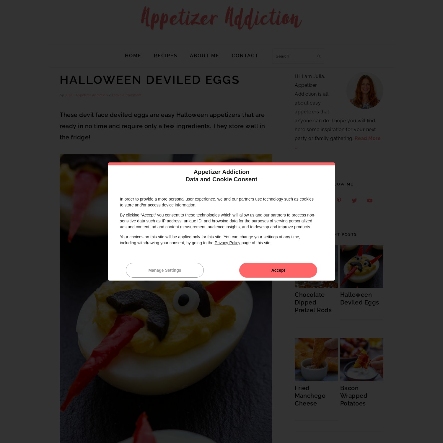 Halloween Deviled Eggs Recipe