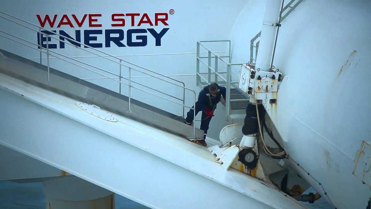 The Wavestar Machine That Produces Electricity From Harnessing The Energy Of Waves