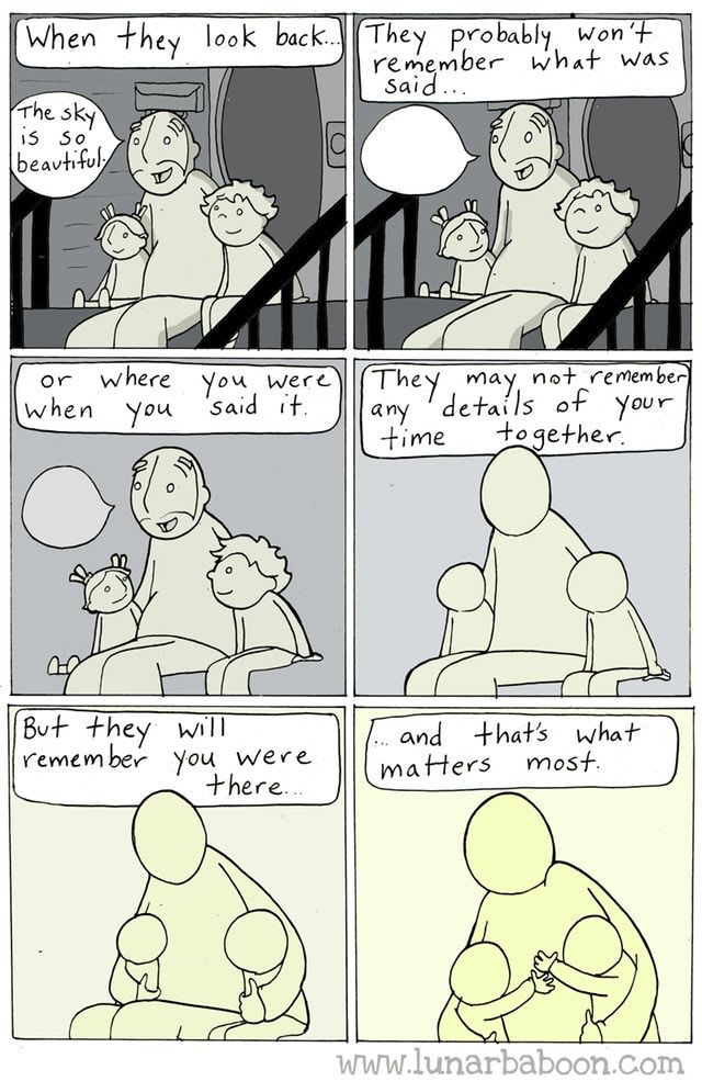 Heartwarming comics break down complex parenting issues with ease