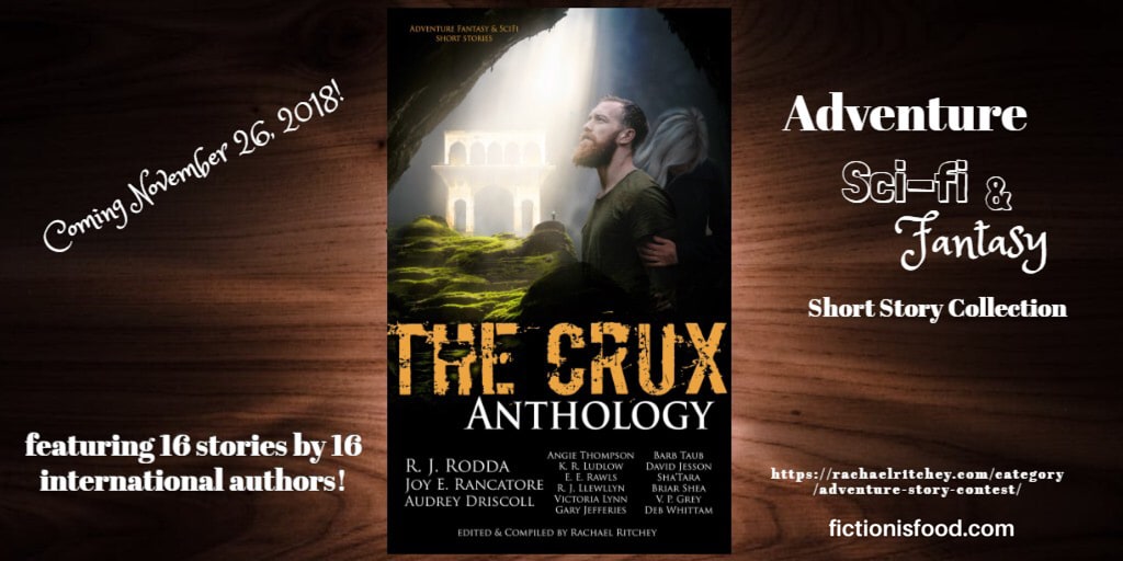 The Crux Anthology. Sixteen Authors From Around The Globe in One Book. Out 26 November 2018.