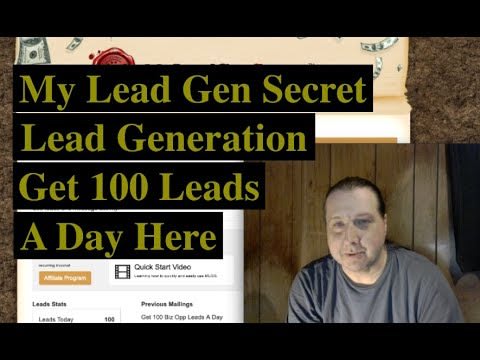 Make Money Online - Get 100 Leads A Day Here