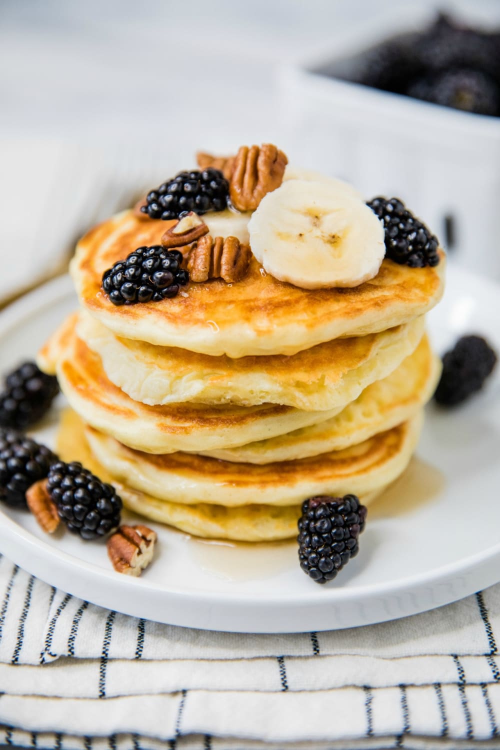 Start your day with delicious, fluffy gluten-free yogurt pancakes!