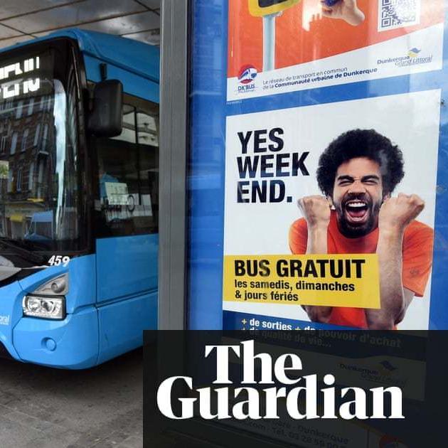 'I leave the car at home': how free buses are revolutionising one French city
