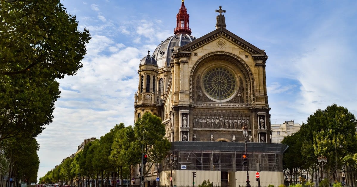 Church of St. Augustine in Paris, France