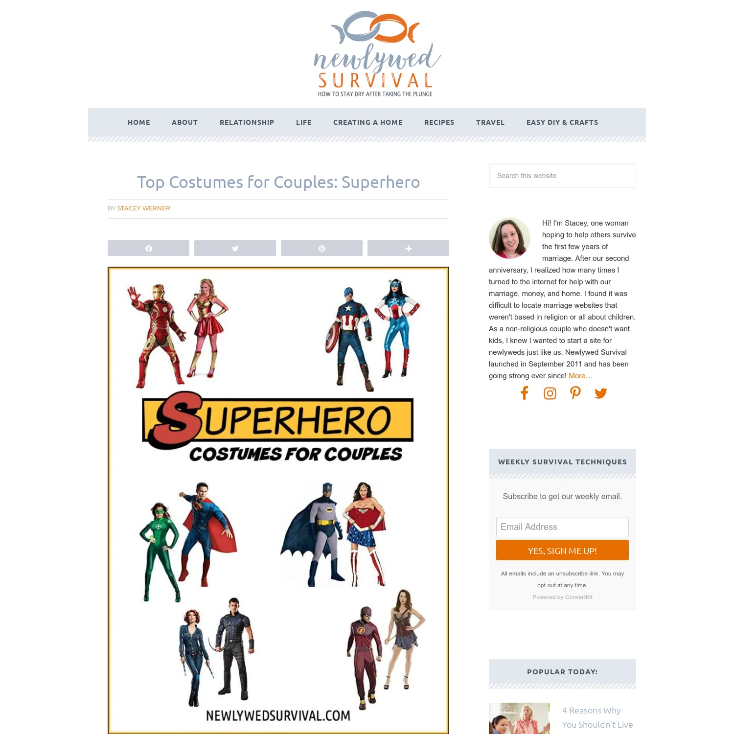 Top Costumes for Couples: Superhero