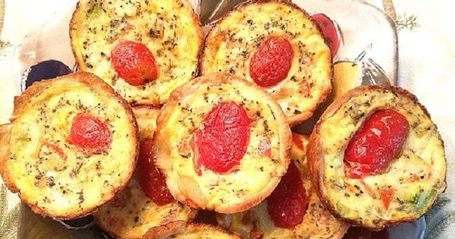 Baked Egg Cupcakes