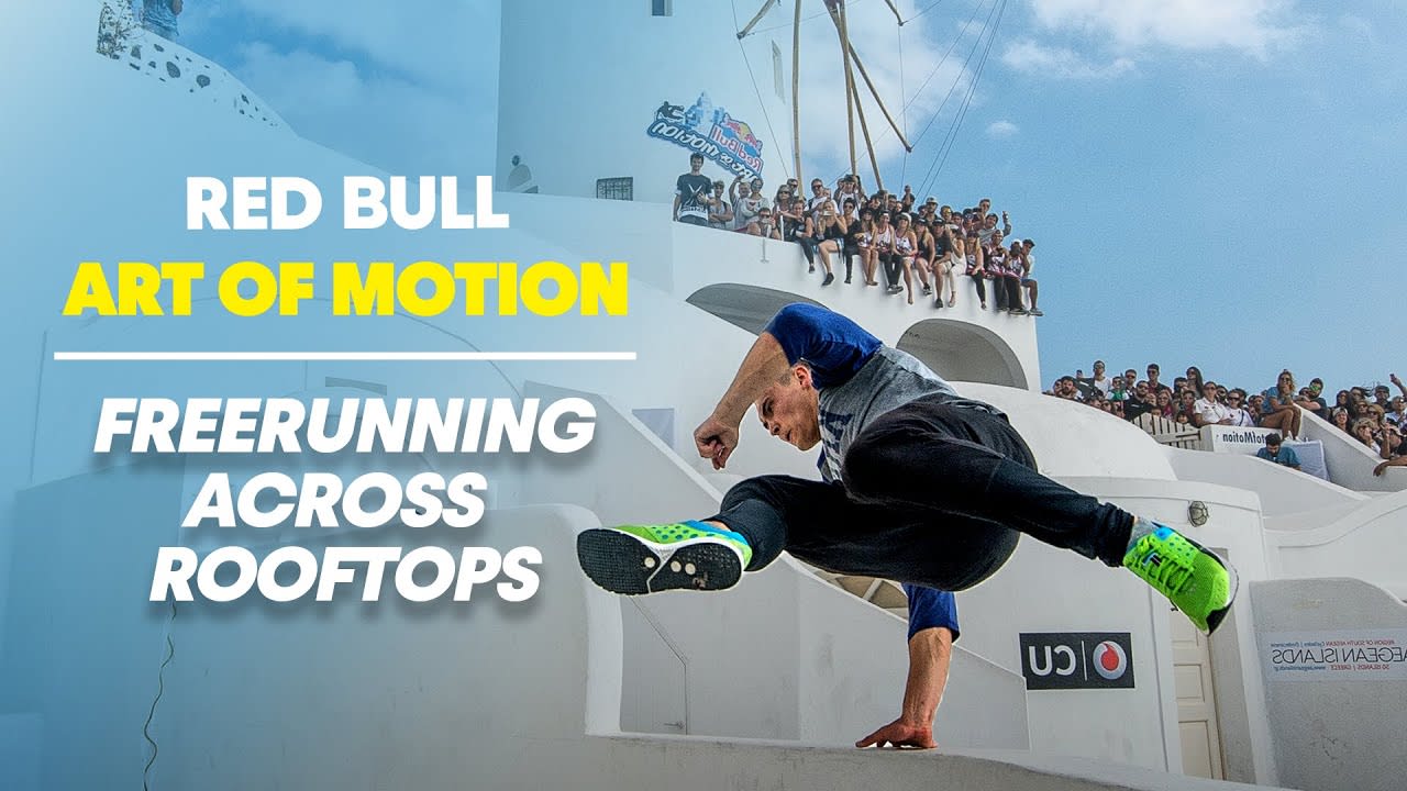 The Elite Go Freerunning In Paradise | Red Bull Art of Motion