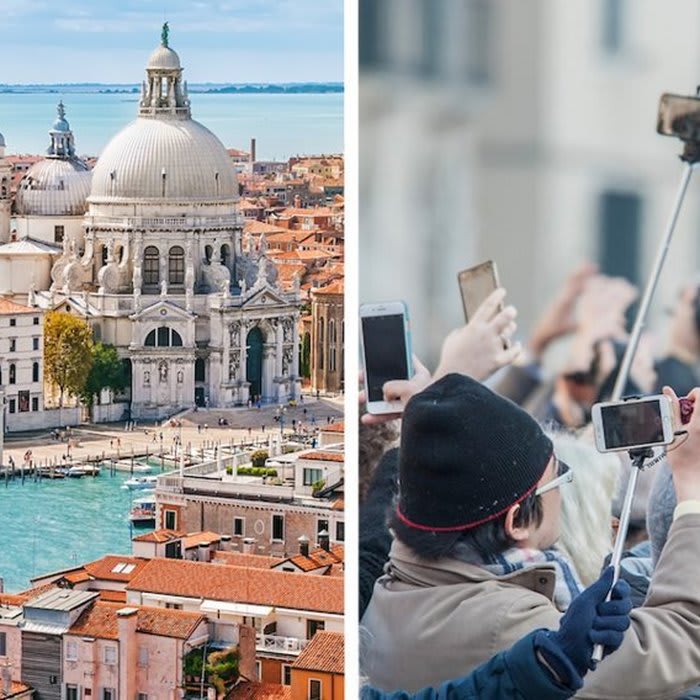 Disappointing photos show what Venice looks like in real life, from extreme overcrowding and devastating floods to pollution from cruise ships