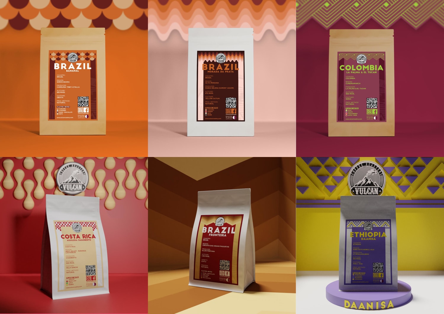 Coffee Packaging Design in my recent company. Hope you like it. Feel free to comment
