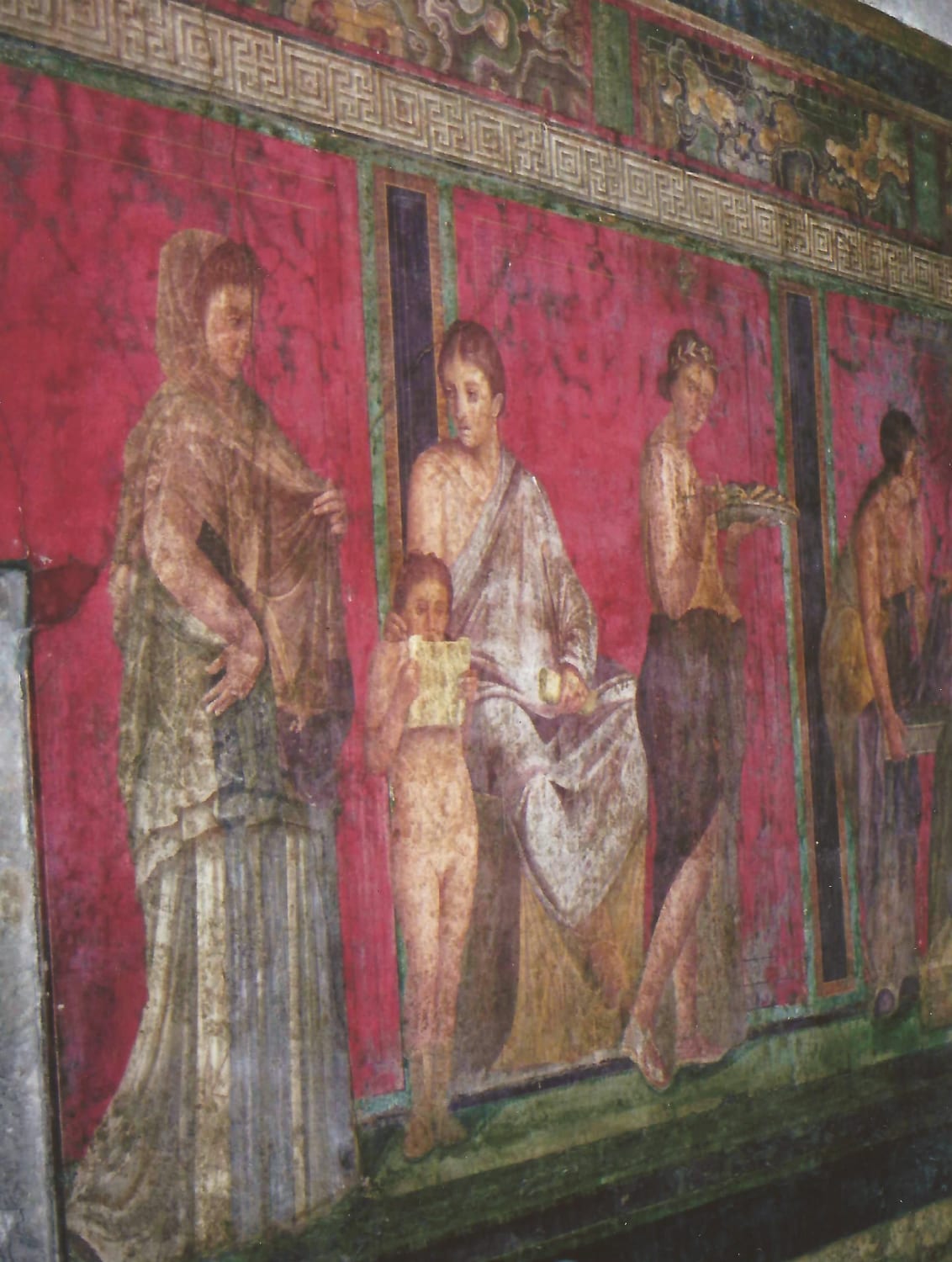 A wall - Pompeii, Italy - frescos still hauntingly beautiful in many ruins.... | Pompeii italy, Ancient romans, Art history