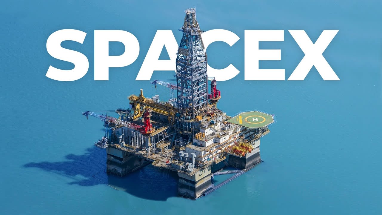 Why SpaceX Is Buying Oil Rigs Now (Rocket Launch Platforms)
