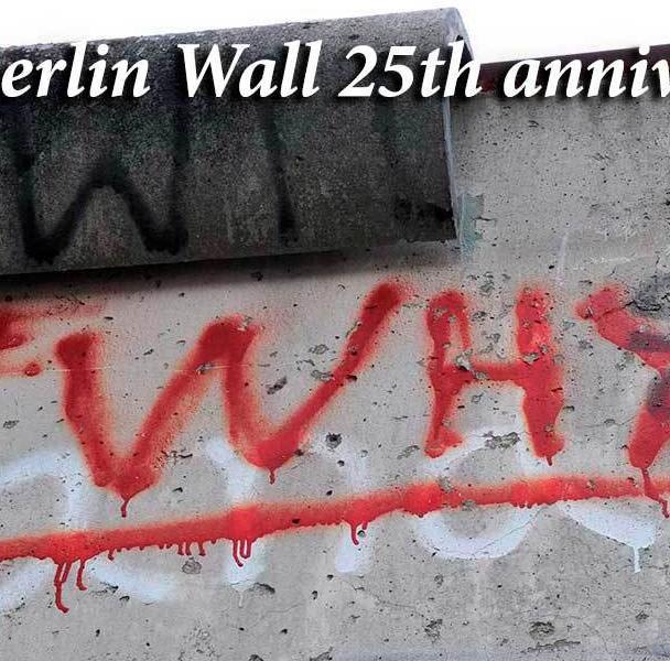 Berlin Wall 25th anniversary commemorates fall and freedom