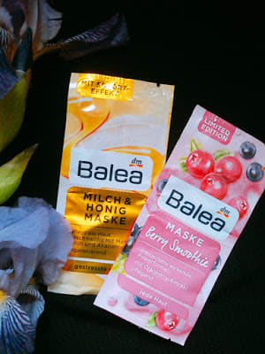 Cosmetics and Flowers: DM Balea Face Masks