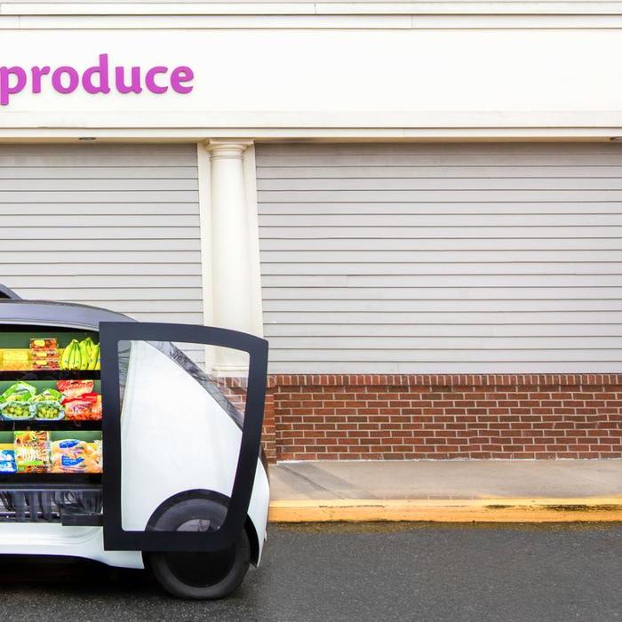 Driverless grocery vehicles that deliver to customers' doors are coming to the Boston area