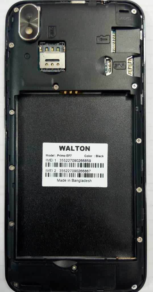 Walton Primo EF7 Flash File Firmware Download