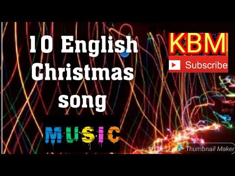 10 English Christmass song for you