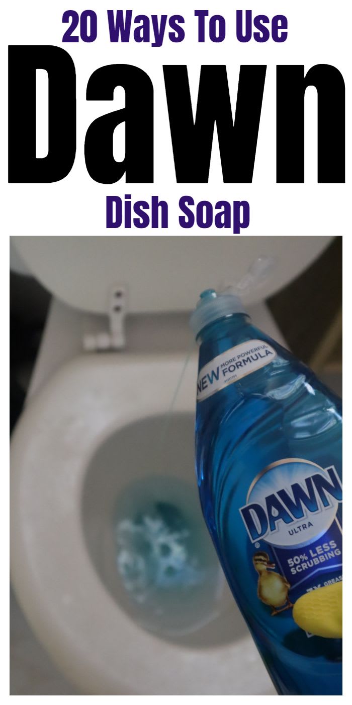 20 Ways To Use Dawn Dish Soap