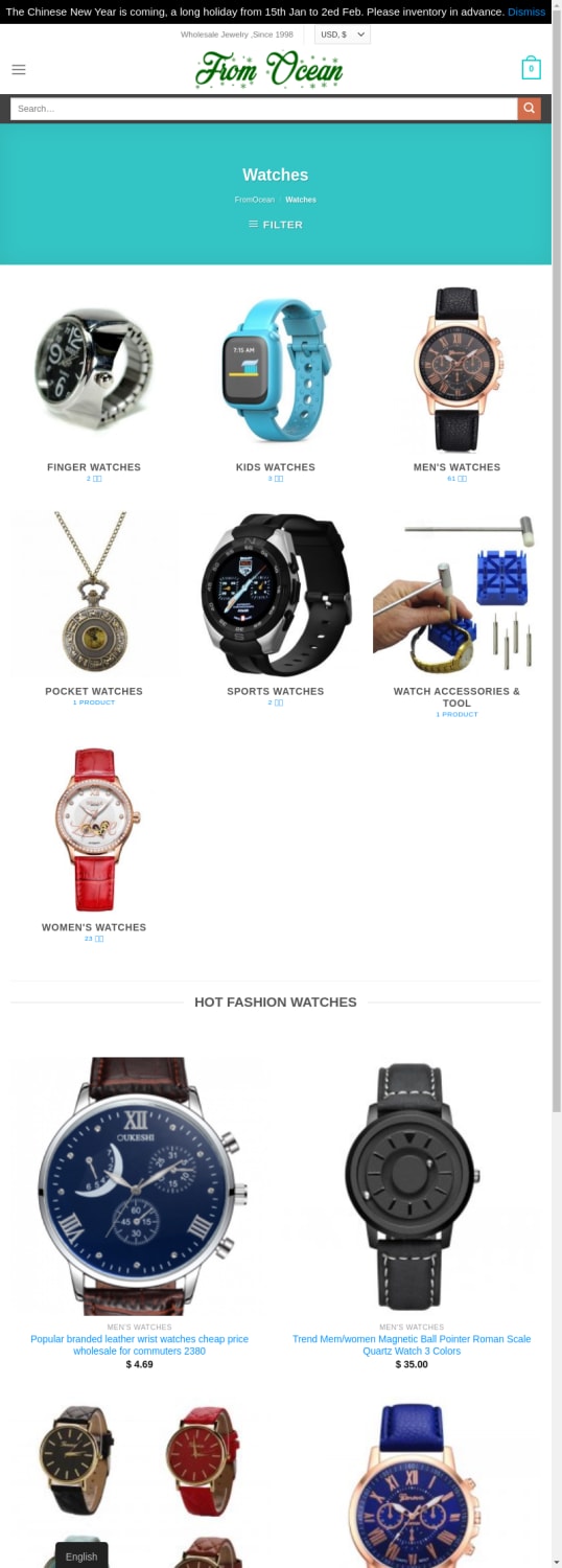 Cheap Watches Wholesale, Fashion Wrist Watches for Sale in Bulk.