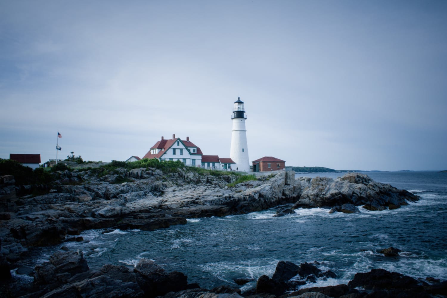 Portland Head Light in Cape Elizabeth, Maine