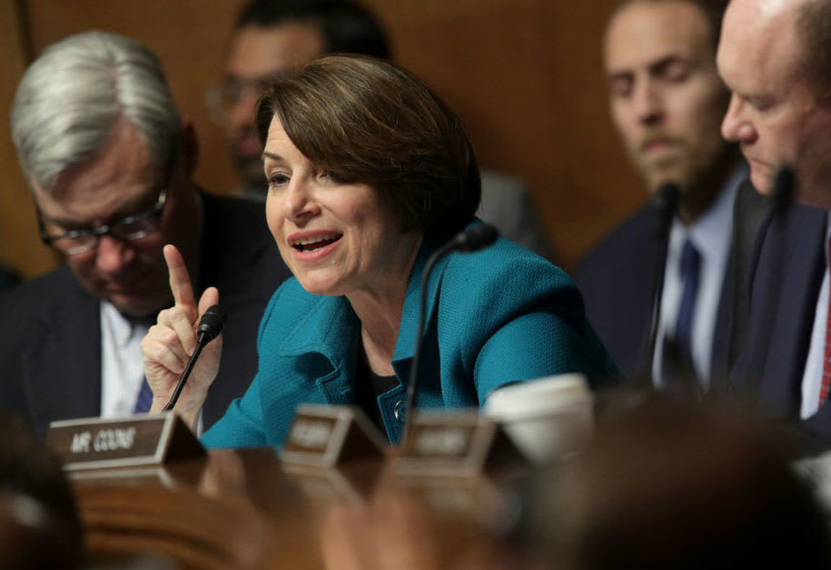 In two minutes of questioning, Amy Klobuchar demolishes Republican spin on FBI Russia probe report