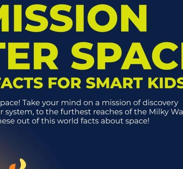 101 Space Facts For Smart Kids! (Infographic)