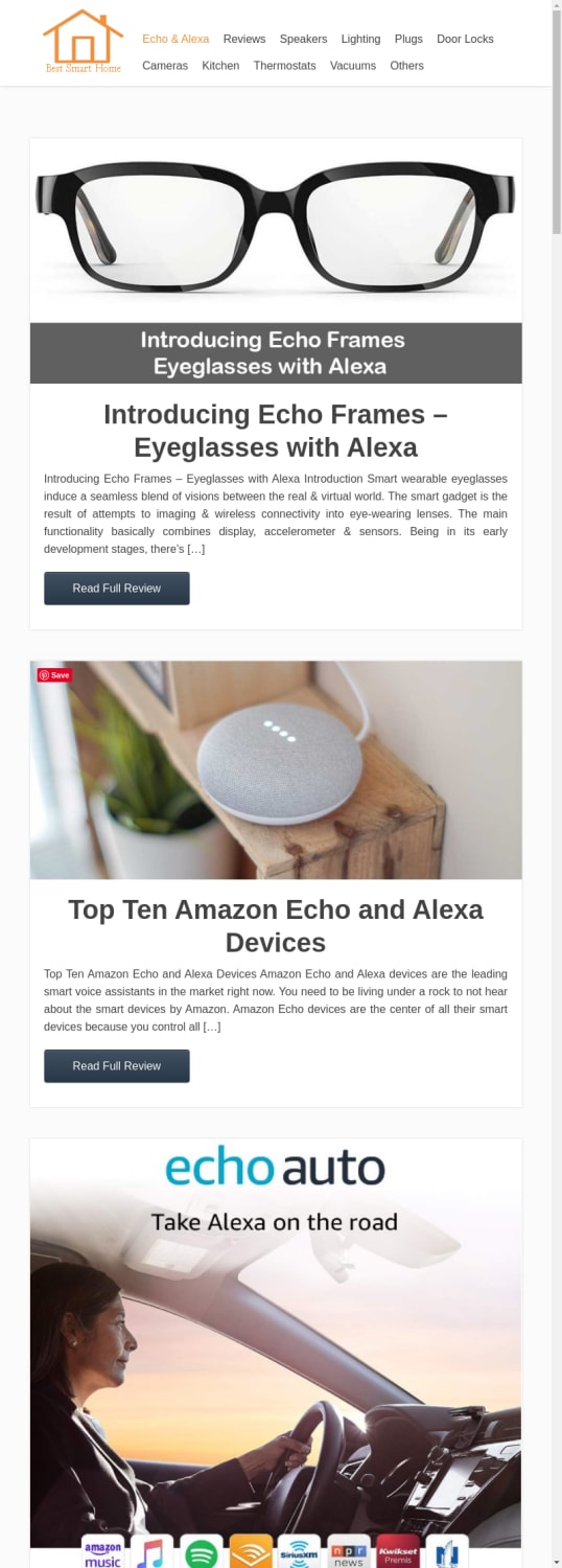 New Smart home amazon Echo & Alexa reviews for 2020