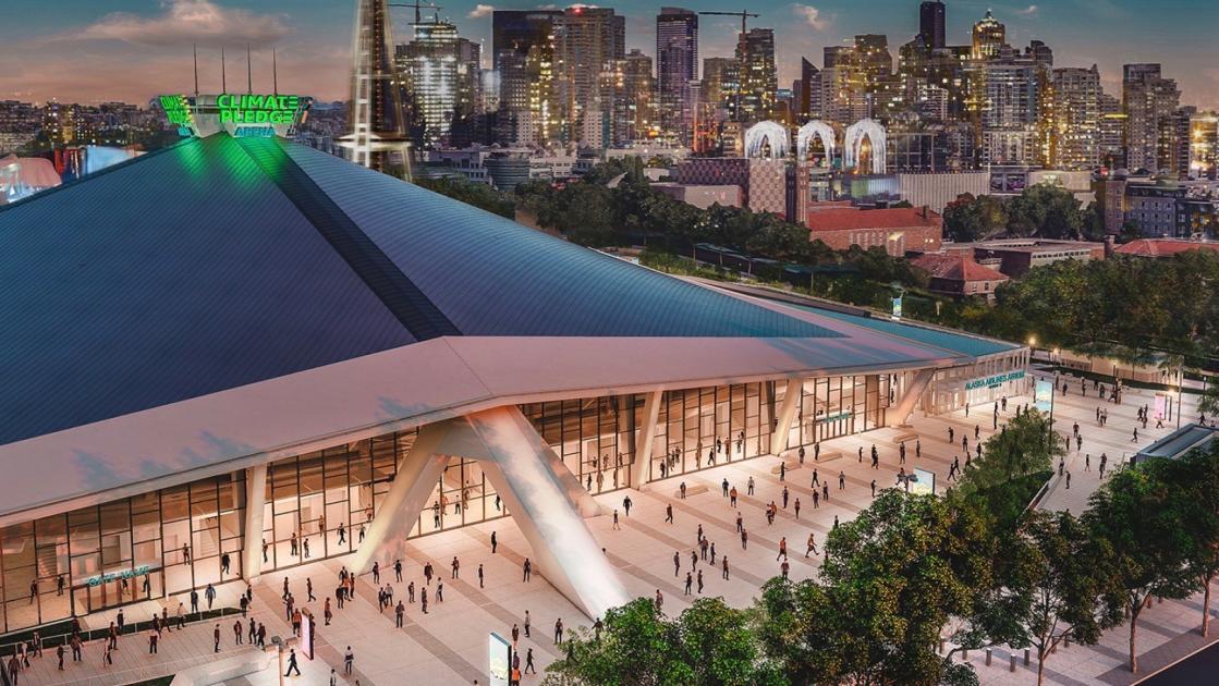 Yep, Amazon Renamed a Sports Venue in Seattle 'Climate Pledge Arena'